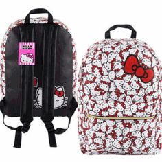 "New" Must Have Use It Anywhere At Work Or Travel Or School Enough Space For Anything Official Hello Kitty Brand White Hello Kitty School Backpack, White Hello Kitty Print Backpack For Daily Use, White Hello Kitty Backpack For Daily Use, White Cat Design Standard Backpack, Hello Kitty White Backpack For School, White Backpack With Cat Design, White Hello Kitty Backpack For Everyday Use, White Hello Kitty Print Backpack, Hello Kitty Bags