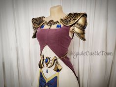 a dress made to look like an armor