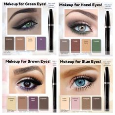 Mary Kay Eye Makeup, Mary Kay Inspiration, Mary Kay Marketing, Hazel Eye Makeup