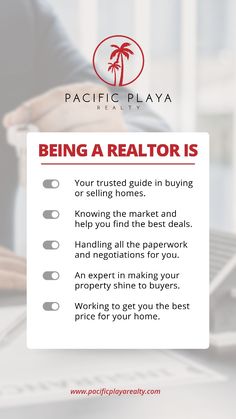 a realtor's guide to buying or selling homes in pacific playa, ca