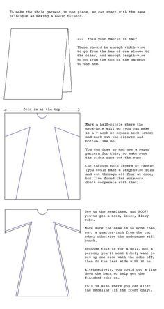 an instruction manual for how to make a t - shirt with sleeves and collars