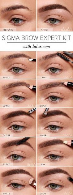 Cara Delevingne Eyebrows, Brow Shaping Tutorial, Make Up Mata, Membentuk Alis, Sparse Eyebrows, Eyebrow Hacks, Eye Brows