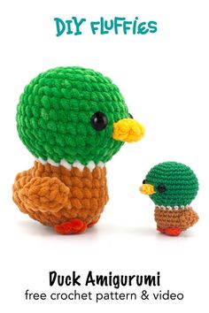 Crochet your own adorable duck with this free amigurumi pattern from DIY Fluffies! A simple and enjoyable project for all skill levels, perfect for gifting or adding to your handmade toy collection. Start crafting now!