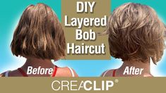 Diy Hair Layers, Layered Bob Short, Layered Bob Haircuts, Layered Bob Hairstyles, Short Layered Haircuts