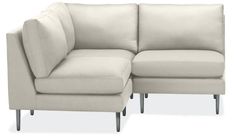 an image of a couch and ottoman