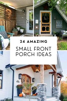 small front porch ideas that are easy to make