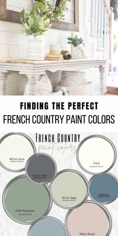 french country paint colors French Home Color Palette, French Country Chalk Painted Furniture, French Chic Paint Colours, Modern French Country Color Palette, French Country Kitchen Paint Colors, French Farmhouse Home, French Country Green Paint, French Country Green, French Chic Paint Kitchen