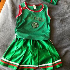 Never Worn Little Girls Mexico Soccer Skirt/Shirt Set Fitted Green School Sets, Fitted Green Sets For School, Green Cotton School Sets, Mexico Soccer, Soccer Girl, Girl Clothes, Matching Sets, Kids Shop, Soccer