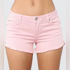 Size 13 Stretchy Denim (98% Cotton, 2% Spandex) Mid Rise 3” Inseam Trendy Mid-rise Pink Jean Shorts, Pink Mid-rise Casual Jean Shorts, Trendy Pink Mid-rise Jean Shorts, Casual Mid-rise Pink Jean Shorts, Casual Pink Mid-rise Jean Shorts, Casual Pink Short Jeans, Pink Cotton Short Length Jeans, Pink Denim Shorts, Pink Denim