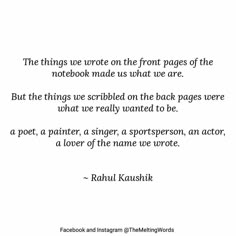 an image of a quote from raku kuushki on how to use facebook