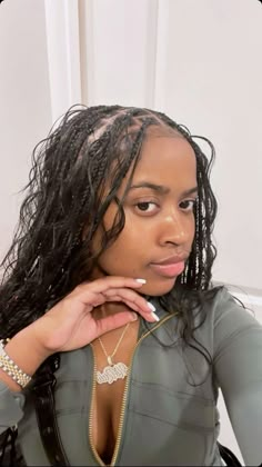 Braids And Lashes, Boho Knotless, Cute Braided Hairstyles, Ethnic Hairstyles, Dyed Hair Inspiration, Braids Hairstyles Pictures, Cute Box Braids Hairstyles, Protective Hairstyles Braids, Pretty Braided Hairstyles