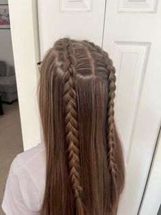 Örgülü saçlar Cute Hairstyles Curled Hair, Curly Braided Hairstyles, Braided Hairdo, Easy Hairstyles For School, Cute Braided Hairstyles, Braided Hairstyles For Teens, Mens Braids Hairstyles, Natural Hair Braids