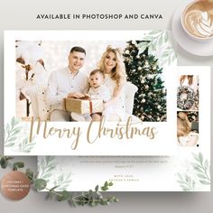 #Christmas_Card #Holiday_Card_Template #Greeting_Card_Design #Greeting_Card #Greeting_Card_Template #Christmas #Holiday #Winter #New_Year_Card #New_Year #Christmas_Eve #Seasonal_Card #Merry_Christmas #Merry_Christmas_Card #Christmas_Photo_Card #Xmas #Card_Template #Xmas_Card Photoshop Template Design, Family Christmas Cards, Christmas Card Template, New Year Greeting Cards, Greeting Card Template, Home Computer, Christmas Icons, Christmas Greeting Card, Streetwear Men