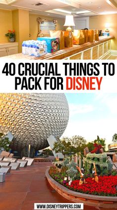 40 Crucial Things to Pack for Disney What To Pack For Disney, Pack For Disney World, Disney Packing List, Disney Character Dining, Disney Packing, Packing List For Disney