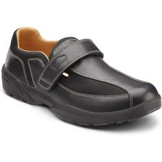 Get the casual style you want with an easy, comfortable fit. The Men’s Douglas is a casual slip-on shoe with a hook and loop closure for a more customizable fit. Designed with accented stitching, this men’s casual shoe features a leather upper for breathability and stretch Lycra to accommodate your foot. The Douglas offers microfiber-lined insoles that can be replace with your own orthotic for a personal, long-lasting fit.Indications include foot problems associated with:- Diabetes- Plantar Fasc Morton's Neuroma, Casual Slip On Shoes, Mens Walking Shoes, Mens Athletic Shoes, Closed Toe Shoes, Oxford Dress Shoes, Walking Shoes Women, Colorful Shoes, Casual Shoe