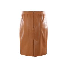 Saint Laurent’s beige leather pencil skirt with a back zip closure, side pockets, and a back slit. Regular waist, regular fit. Makeup Travel Case, Leather Pencil Skirt, The Saint, Travel Makeup, Beauty Accessories, Skirts For Sale, Accessories Design, Pencil Skirt, Saint Laurent