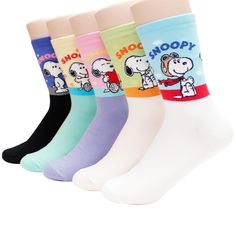 PRICES MAY VARY. 80% Cotton, 15% Acrylic, 5% Spandex Imported Machine Wash We will provide high quality of socks and new inspired, designed. Socks is good fashion of item its helpful for your style. If you will see our manufactures who are real knockout. SOCKSENSE mean is good forthcoming so we wanna go near by you and Our goal is to shared, offered a our indentity with you. Girl Cartoon Characters, Good Fashion, Peanuts Characters, Women Crew Socks, The Peanuts, Girls Cartoon, Peanuts Snoopy, Teen Girls, Cartoon Character