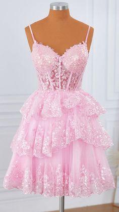 Mini Dress Homecoming, Botas Outfit, Cute Homecoming Dresses, Pink Homecoming Dress, Looks Party, Dress Homecoming