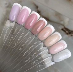 Unghie Malate, French Manicure Nails, French Tip Acrylic Nails, Work Nails, French Acrylic Nails, Nails French, Square Acrylic Nails