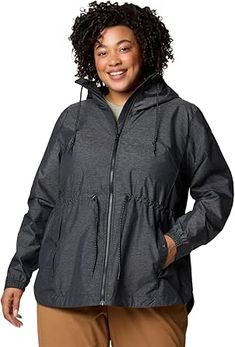 Columbia Womens Lillian Ridge II Waterproof Rain Jacket