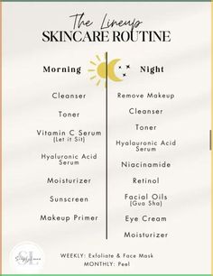 Night Skin Routine Skincare, Morning Vs Night Skin Routine, Morning And Night Skin Care Routine, Night Face Routine Skin Care, Night Skin Routine, Skincare Night Routine, Night Routine Skincare, How To Heal Blisters, Morning And Night Skincare