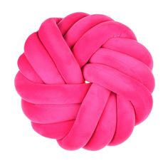 PRICES MAY VARY. ♈【Beatiful Design】Unique spherical pillow, simple knot design. Exquisite pure color velvet pillows are suitable for holiday gifts, retro warm, durable, comfortable and breathable. Very nostalgic and kind. Provide strong support for you to lean or lie down. ♈【Size and Color】Each bag contains 1 throw pillow. And each piece is double-sided printing, simple and generous solid color. Sizes: 35x35cm/14x14inches(there may be an error of about 1-2CM). ♈【Wide range of uses】This is a mult Fuschia Bedroom, Hot Pink Throw Pillows, Hot Pink Decor, Knot Ball, Round Pillows, Dorm Room Storage, Knot Pillow, Pink Throws, Round Throw Pillows