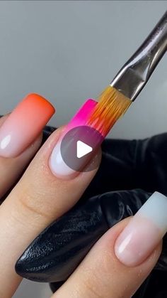 Gel Tips Nails Ideas, How To Do Acrylic Nails, Polygel Nails Ideas, Art Reels, Nails Styles, Art Hacks, Nail Tutorial, Polygel Nails