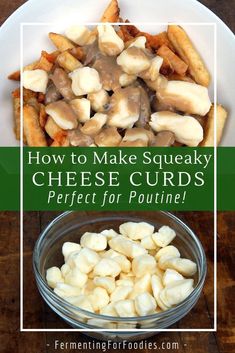 how to make squeaky cheese curls perfect for poutine