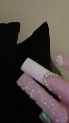 Discord Girl Pfp, Girl Pfp Icon, White Tip Acrylic Nails, Nail Long, Tapered Square Nails, Punk Nails, Girl Pfp