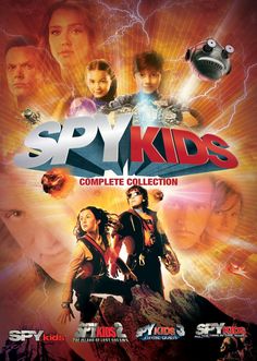 spy kids complete collection on dvd with english subtitles and english subtitles in the background