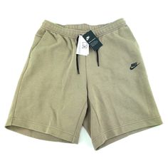 Nike Men's Sportswear Tech Fleece Washed Brown Shorts Cz9912-229 Size Large New With Tags. Other Sizes Colors And Styles Available. Follow Us! We List Lots Of New Shoes And Athletic Wear Daily! Sporty Khaki Bottoms For Sports, Khaki Casual Activewear For Sports, Sporty Khaki Sweatpants For Sports, Sporty Fleece Shorts For Sports, Nike Brown Sports Bottoms, Casual Brown Gym Shorts, Nike Sweat-resistant Training Athletic Shorts, Sporty Fleece Sports Shorts, Brown Sports Bottoms With Pockets