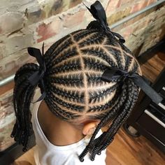 Braids Hairstyles For Kids, Kids Cornrow Hairstyles, Adorable Hairstyles, Natural Hairstyles For Kids