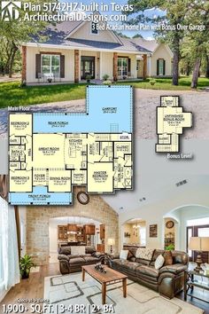 the floor plan for this house is very large and has lots of room to put in it