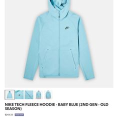 Nike Tech Fleece Full Set - Baby Blue (2nd Season, Rare) Size: Large This Is A Rare, Hard-To-Find 2nd Season Nike Tech Fleece Set In The Stunning Baby Blue Colorway. Both The Hoodie And Joggers Are In Pristine Condition, With No Rips, Tears, Or Stains. Made From Nike’s Signature Lightweight Tech Fleece Material, This Set Offers Premium Warmth And Comfort With A Sleek, Athletic Fit. Perfect For Casual Wear Or Adding A Statement Piece To Your Wardrobe. Rare Baby Blue Color From The 2nd Season 100% Authentic Clean, No Visible Signs Of Wear Smoke-Free Home Returns Accepted! Don’t Miss Your Chance To Own This Unique, Collector’s Item! Message Me For More Details Or Additi Rare Nike Tech Fleece, Nike Tech Fleece Hoodie, Hoodie And Joggers, Tech Fleece Hoodie, Baby Blue Color, Baby Blue Colour, Nike Tech Fleece, Nike Tech, Tech Fleece