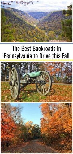 the best backroads in pennsylvania to drive this fall