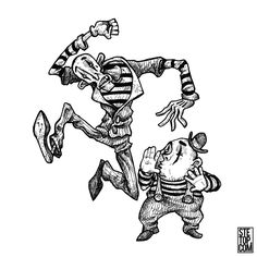 Self proclaimed best mime act! #line #art #character #design #illustration #expressions #concept #drawing #traditional #draw #development #pose #conceptart #cartoon #fantasy #quirky #blackandwhite #performers #mime #duo Line Art Character Design, Line Art Character, Illustration Expressions, Drawing Traditional, Concept Drawing, Character Design Illustration, Art Character Design, Costume Ideas, Designs To Draw