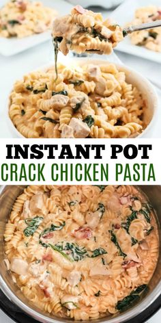 Quick Chicken Dinner, Instant Pot Pasta Recipe, Shugary Sweets, Creamy Chicken Pasta, Meal Train Recipes, Best Instant Pot Recipe, Instant Pot Recipes Chicken, Instant Pot Dinner Recipes, Chicken Pasta Recipes