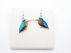 Excited to share the latest addition to my #etsy shop: Kingfisher Bird Earrings - Silver Plated - Abalone Shell Earrings- Bird Jewellery - Animal Earrings - Nature Jewellery Gifts #jewelry #earrings #bohohippie #animals #women #shell #mothersdaygift #valentinesgift #giftforher #valentinesday  https://etsy.me/3aoWrwR Bird Jewellery, Kingfisher Bird, Earring Inspiration, Bird Earrings, Animal Earrings