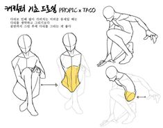 an image of how to draw the human body in 3 easy steps step by step