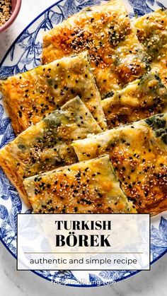 turkish borrek is an authentic and simple recipe