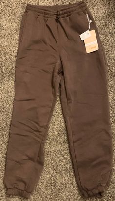 Brown Bottoms With Pockets For Streetwear, Cheap Brown Streetwear Pants, Kylie's Closet, Brown Cotton Y2k Pants, Brown Full-length Parachute Pants For Streetwear, Named Collective Sweatpants, Trashy Outfits, Mode Zara, Cute Baby Pictures