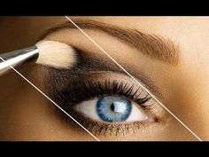 5 great tutorials to teach you how to apply eyeshadow properly...even if you are a beginner Droopy Eye Makeup, Makeup Cantik, Hooded Eyelids, Makeup Easy, Makeup Tutorial Eyeshadow