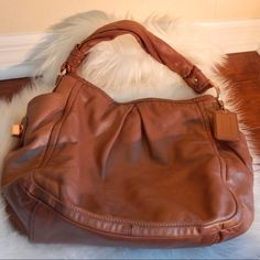 Excellent Condition! No Tears Or Staining, Some Wear Apparent In Lining Leather Hobo Bag, Leather Hobo, Metallic Leather, Hobo Bag, Coach Bags, Bag Lady, Leather, Women Shopping, How To Wear