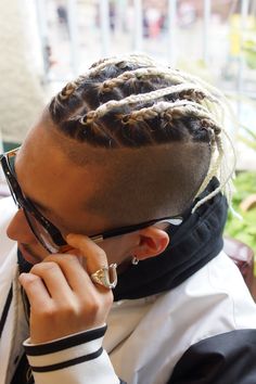 Men Dreadlocks, Styles Man, Short Hair Mohawk, Dreadlocks Men, Black Hair Cuts, Hair Twist, Twist Styles, Mens Braids