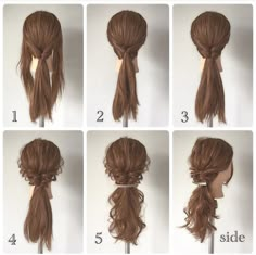 Easy Victorian Hairstyles, 1800s Hairstyles, Luxy Hair, Victorian Hairstyles, Beautiful Curly Hair, Hair Up Styles, Hairdo For Long Hair