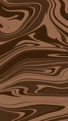 an abstract brown and black background with wavy lines