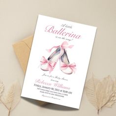 an elegant ballerina birthday party with pink shoes