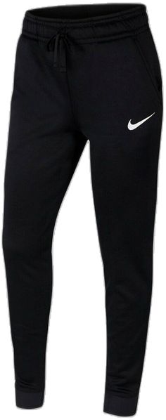 Nike Black Cotton Sweatpants, Nike Black Cotton Bottoms, Nike Training, Nikes Girl, Training Pants, Nike Swoosh, Sporty Look, These Girls, Large Black