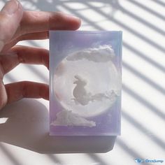 OrcaJump - Moon Bunny Soap - Assorted Colors (Purple, Blue, and More)