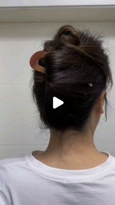 Hair Prong Hairstyles, Haïr Style For Long Hair For Party, How To Do Hair With Chopsticks, Chignon Hair Pin, Updo With Hair Pins, How To Bun Long Hair, Ways To Put Your Hair Up, Hair Pins Hairstyles, Pin Hairstyles